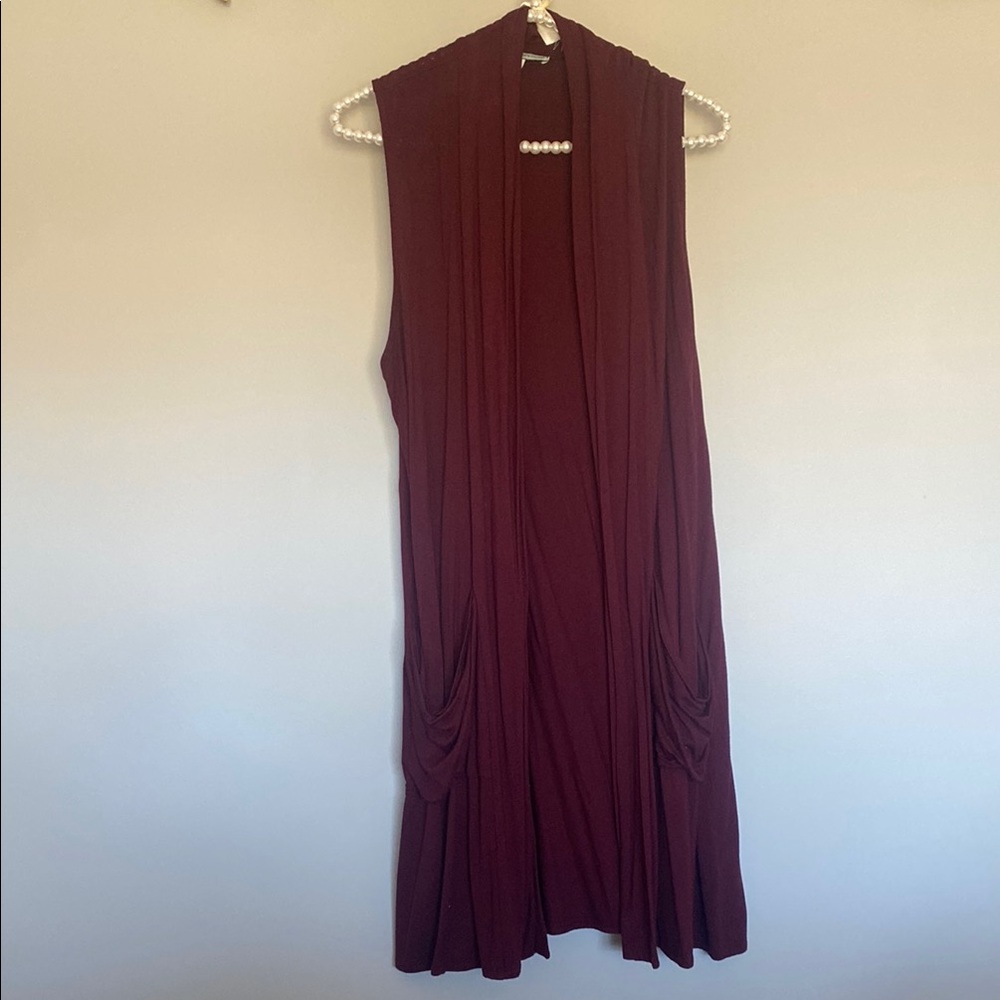 Elegant Burgundy kimono